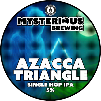 Azacca Triangle, Mysterious Brewing 16628 Azacca Triangle real ale 01 thumb 1a.png