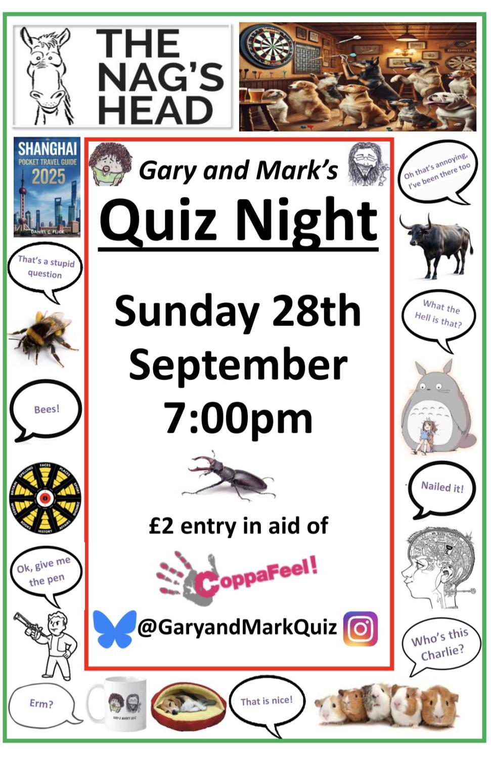 Gary & Mark's Charity Fun Quiz!